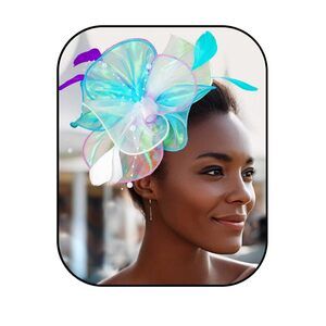 4577 Fascinators Hats Feather Tea Party Hat Hair Accessoriess Cocktail